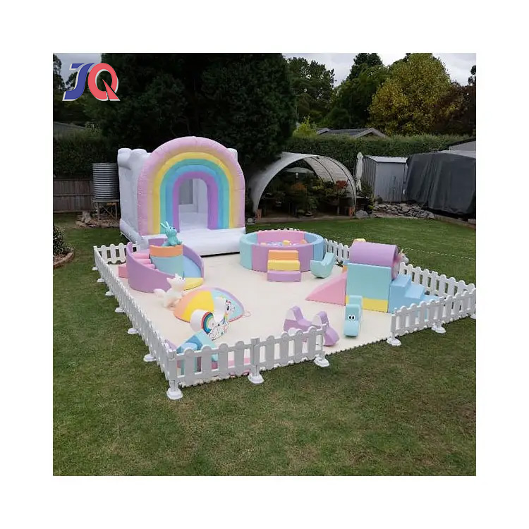 Kids Outdoor Playhouse - Commercial Indoor/Outdoor Soft Play Equipment Set
