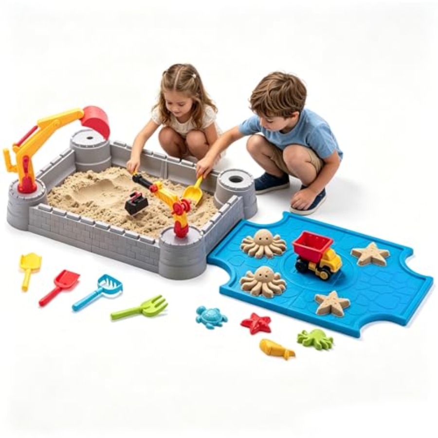 Kids Outdoor Dump Truck - Outdoor educational play set for toddlers