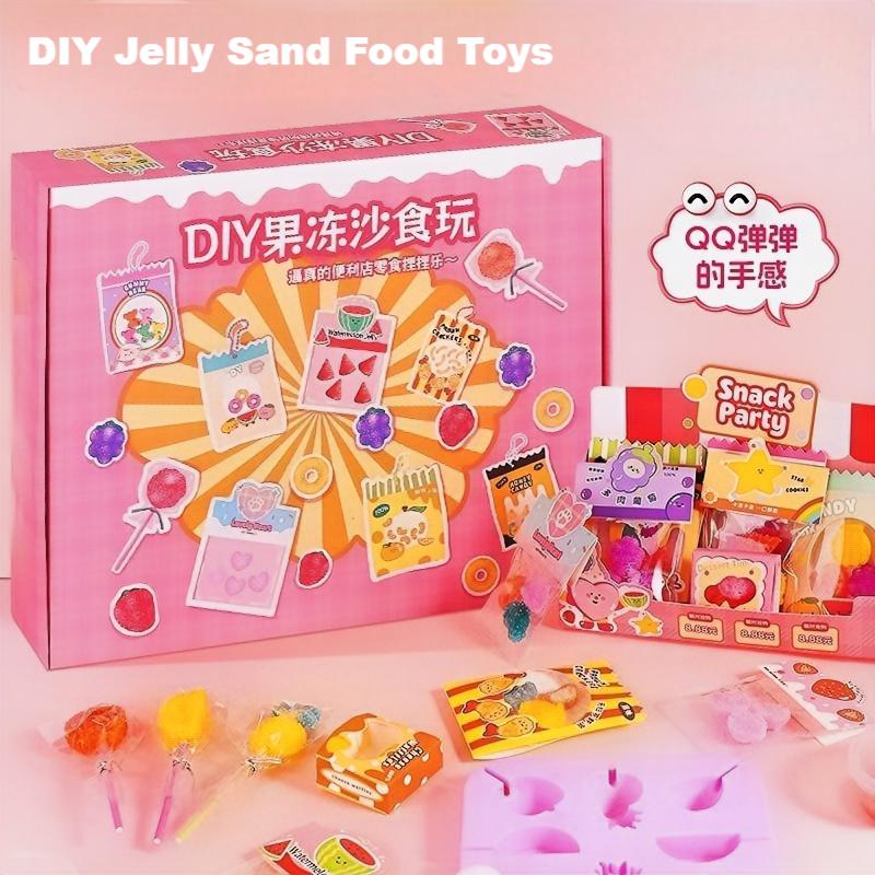 Kids Outdoor Kitchen Accessories - DIY Making Miniature Food Toys Set