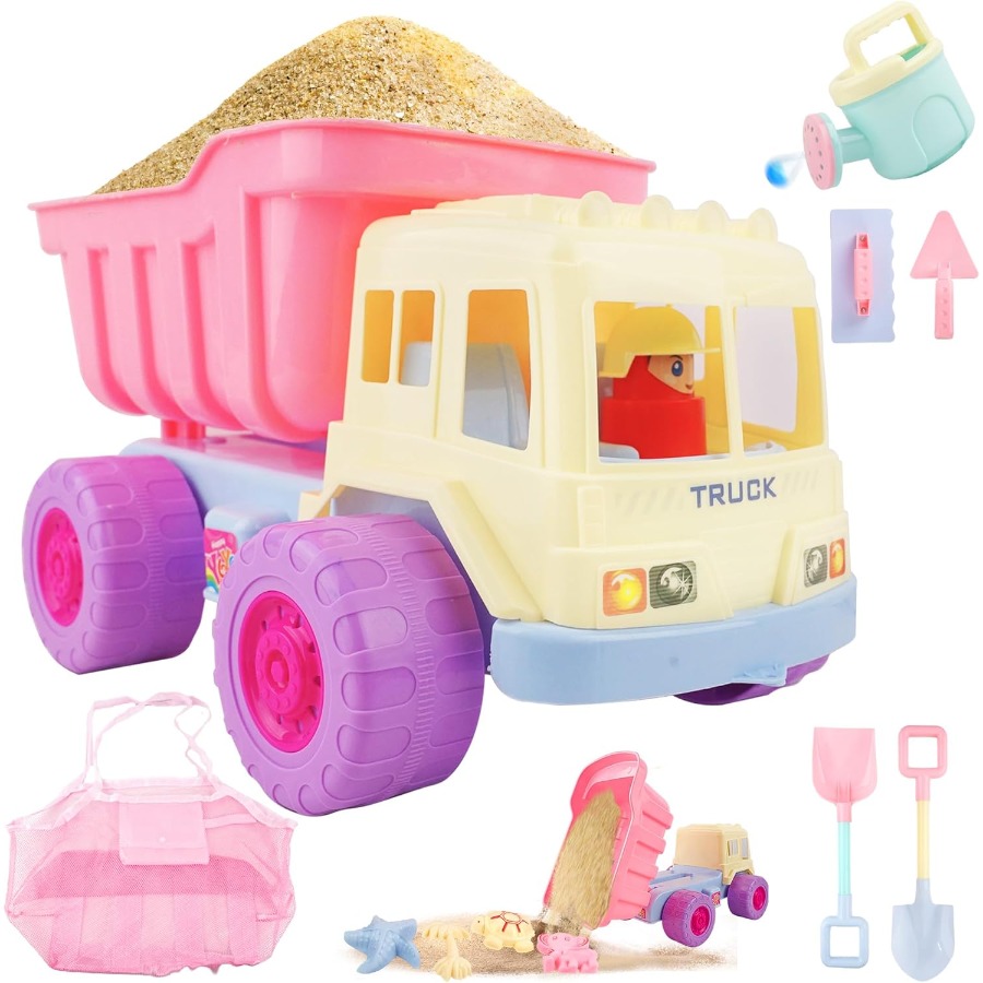 Kids Outdoor Dump Truck - Beach Toys for Toddlers 1-3, Kids
