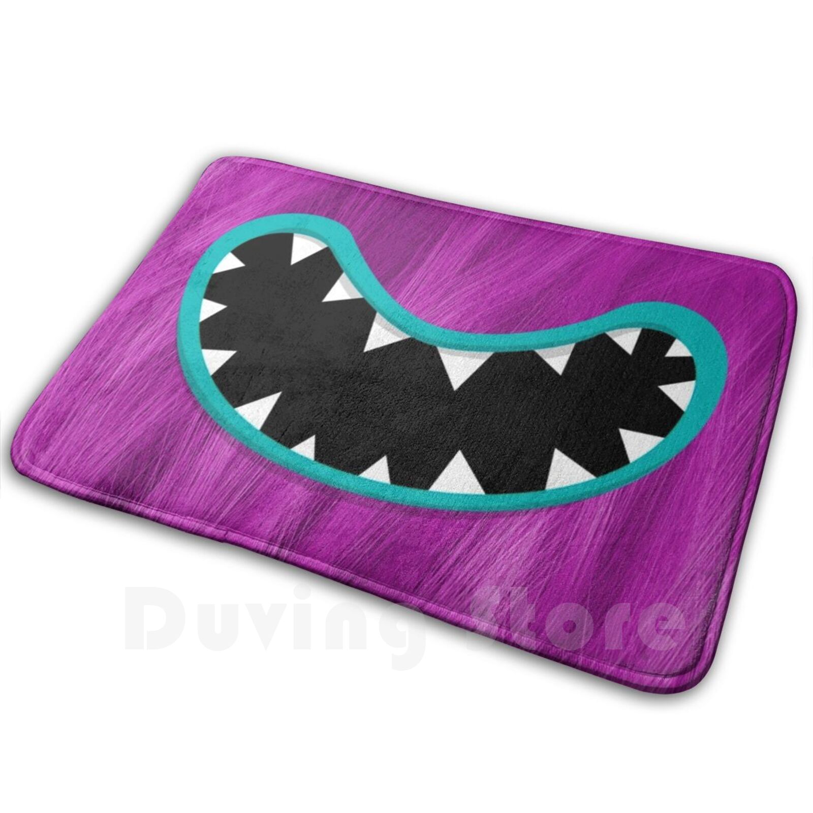 Kids Outdoor Floor Cushions - Monster Mouth Carpet Mat Rug Cushion