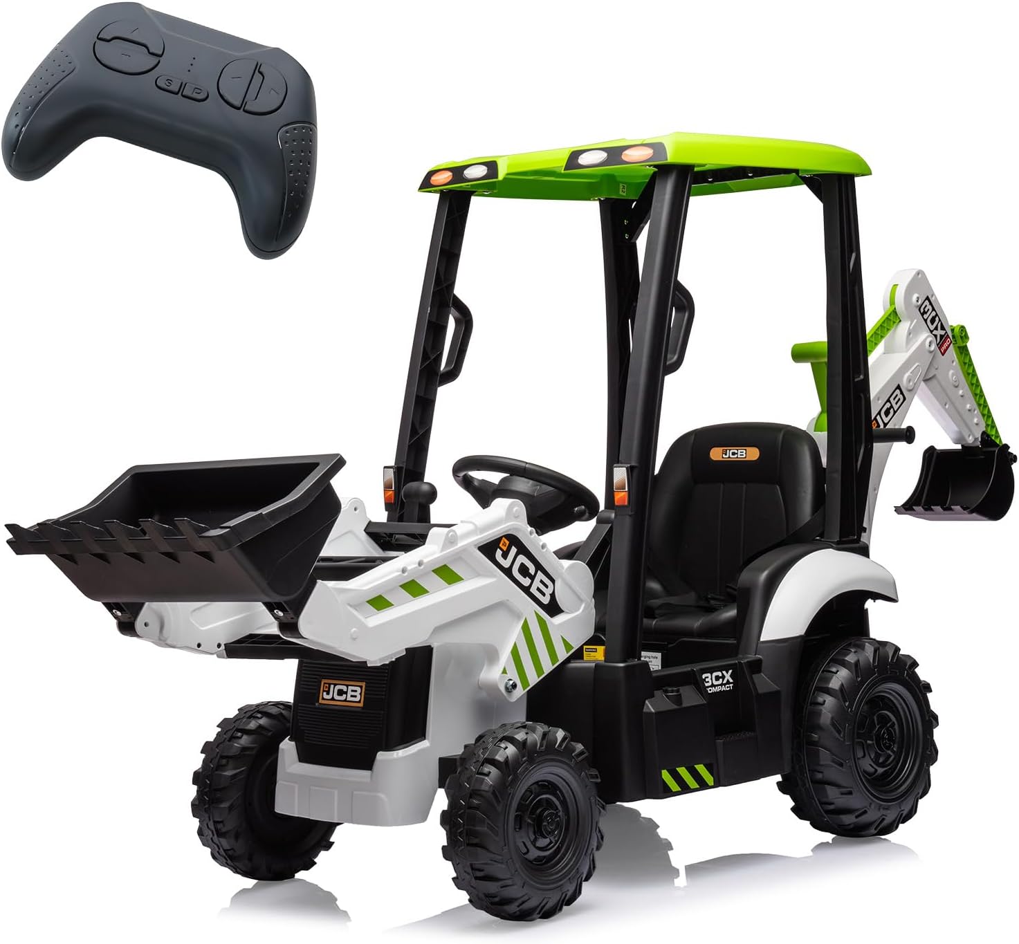 12V JCB Electric Backhoe Loade – обзор и цена Ride On Toy Car