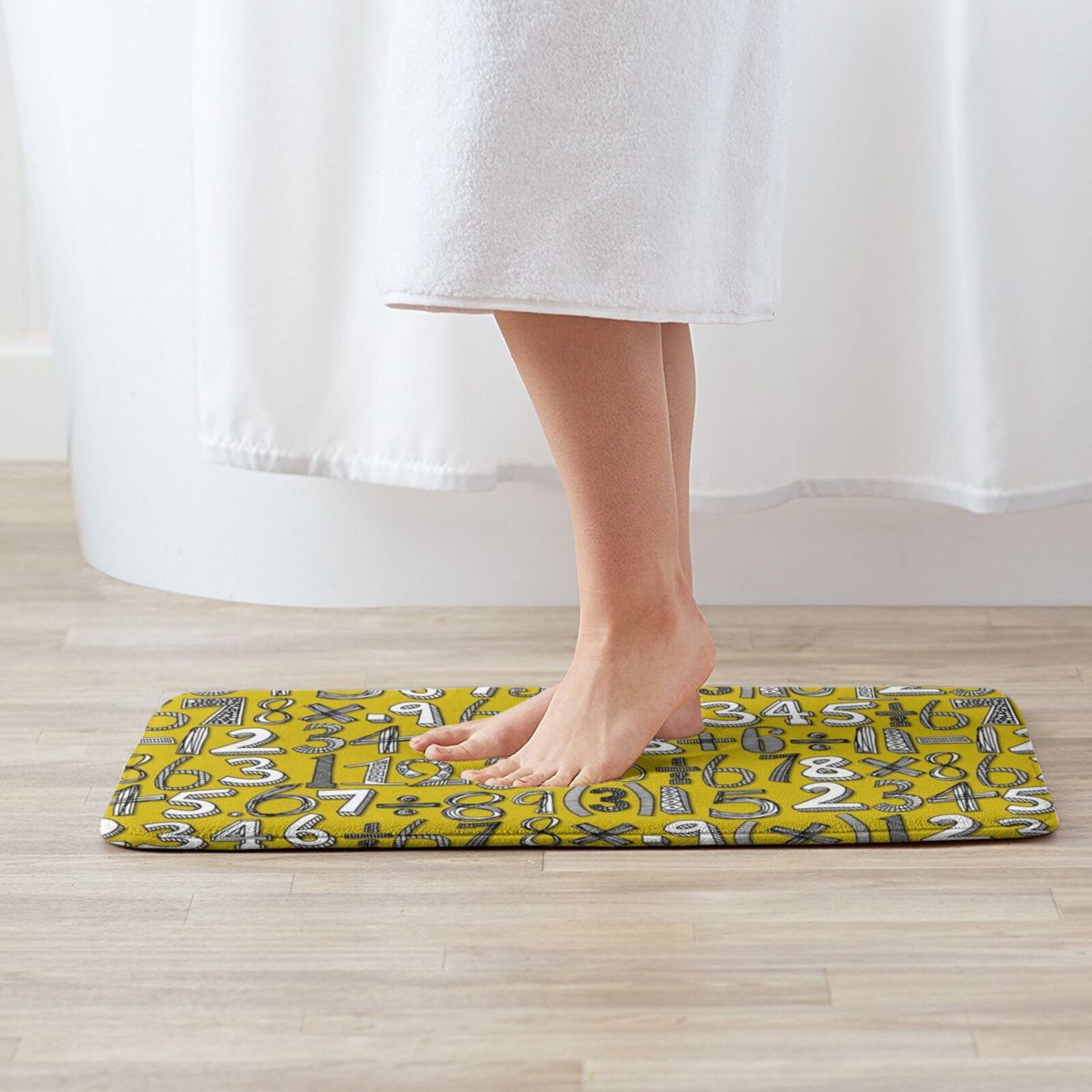 Math Doodle Yellow Carpet Mat  – обзор и цена Kids Outdoor Floor Cushions