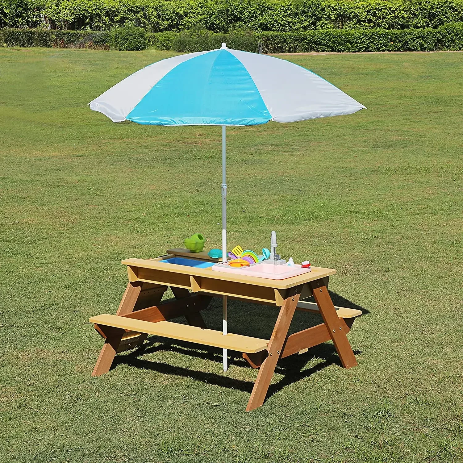 #Kids Picnic Table Outdoor Pat – обзор и цена Kids Outdoor Sink