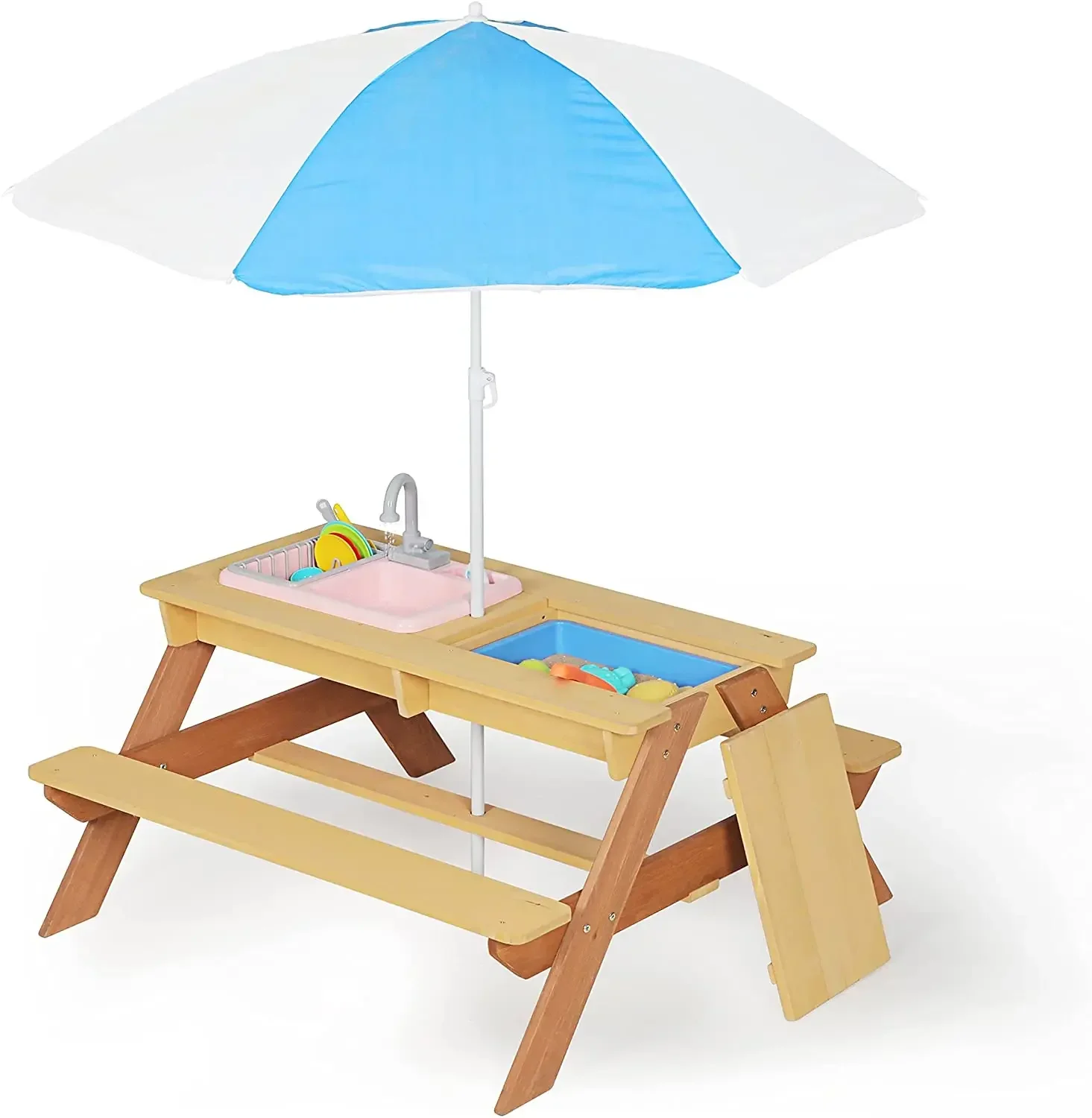 #Kids Picnic Table Outdoor Pat – обзор и цена Kids Outdoor Sink