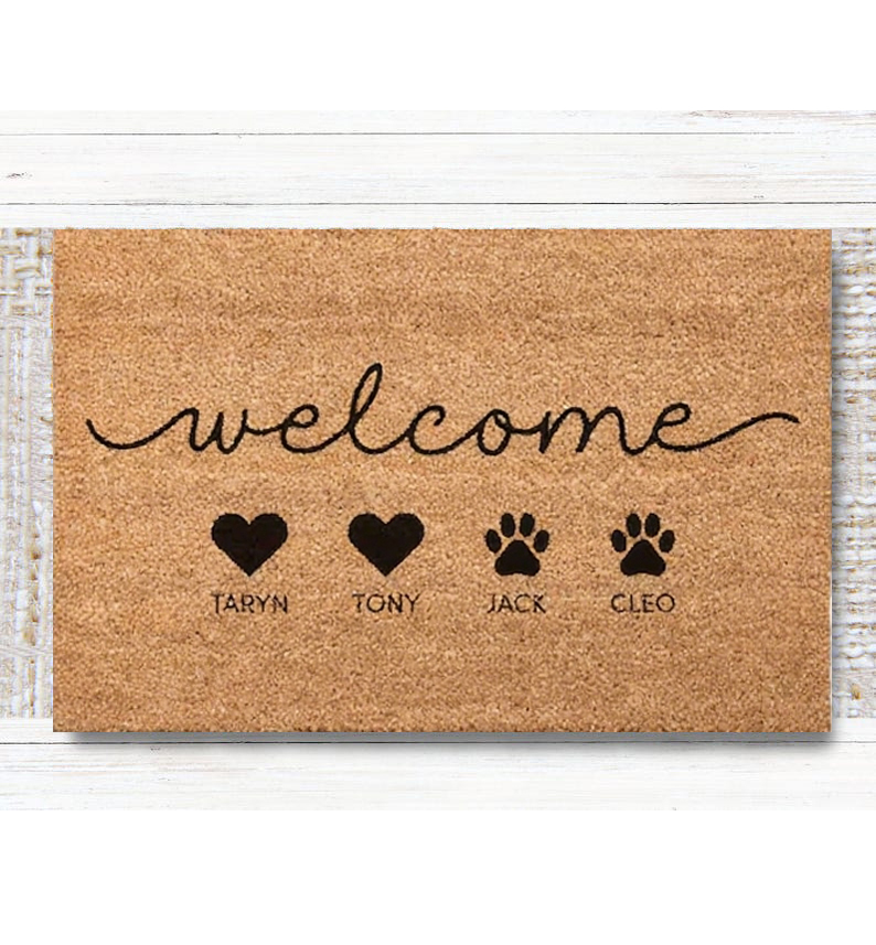 Custom Family Doormat Custom P – обзор и цена Kids Outdoor Ideas