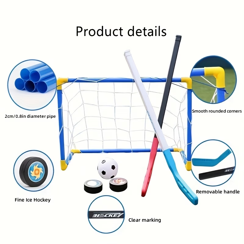 2 in 1 Kids Hockey & Soccer Go – обзор и цена Kids Outdoor Hockey Set