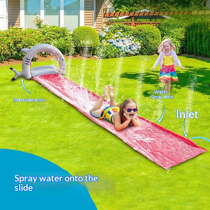 Inflatable Whale Water Slide S – обзор и цена Kids Outdoor Water Toys