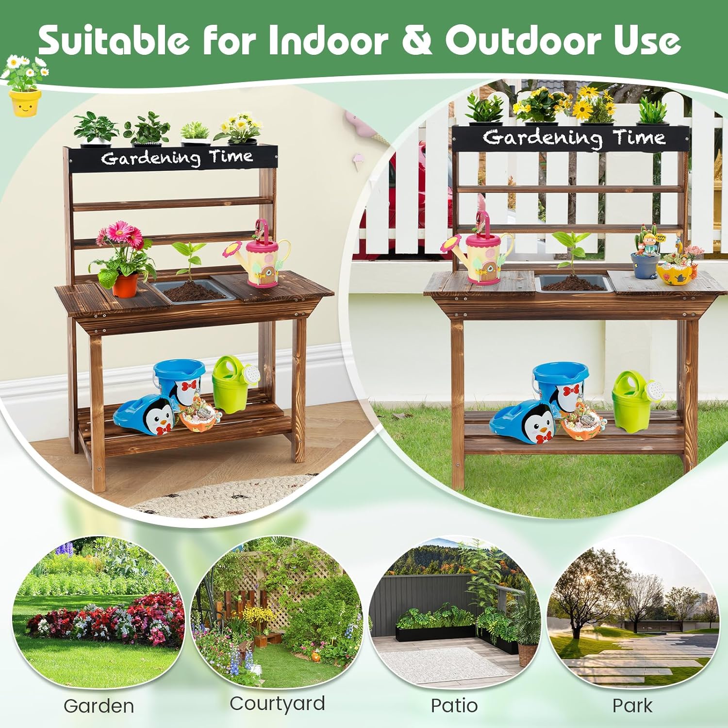 Mud Kitchen, Fir Wood Kids Pot – обзор и цена Kids Outdoor Sink