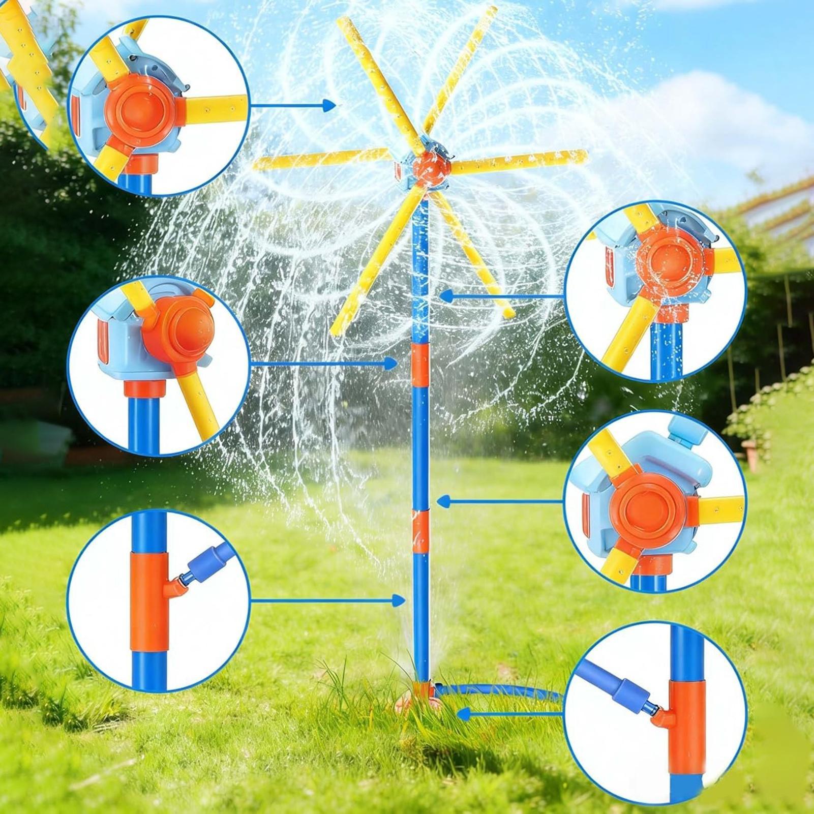 Kids Sprinkler Windmill Fun Sp – обзор и цена Kids Outdoor Water Park