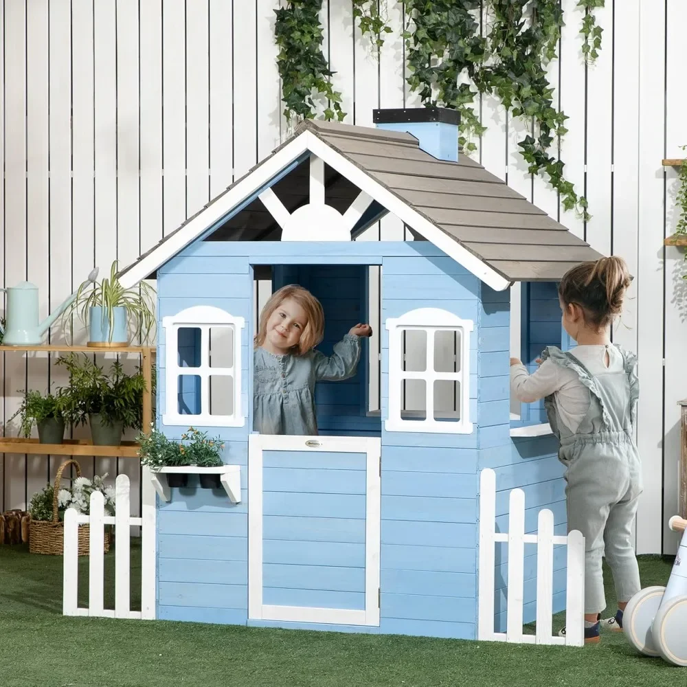 Playhouse For Kids Outdoor Cou – обзор и цена Kids Outdoor Playhouse