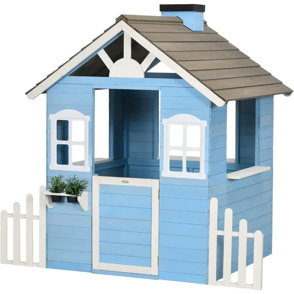 Playhouse For Kids Outdoor Cou – обзор и цена Kids Outdoor Playhouse
