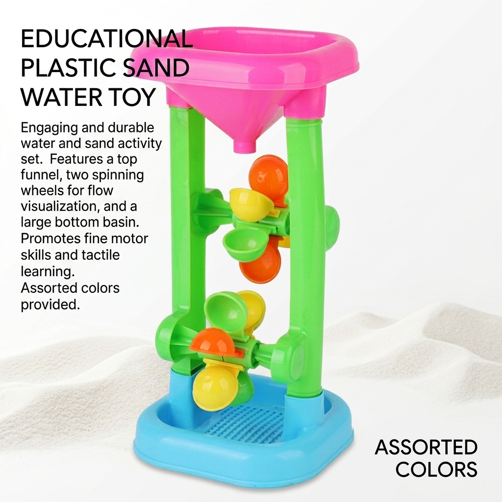 Kids Beach Toy Set Sand Timer  – обзор и цена Kids Outdoor Water Play