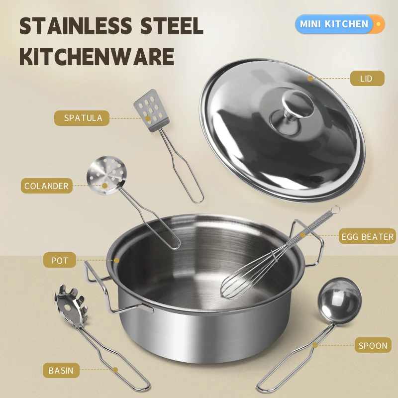 Stainless Steel Kids Kitchen T – обзор и цена Kids Outdoor Kitchen Accessories