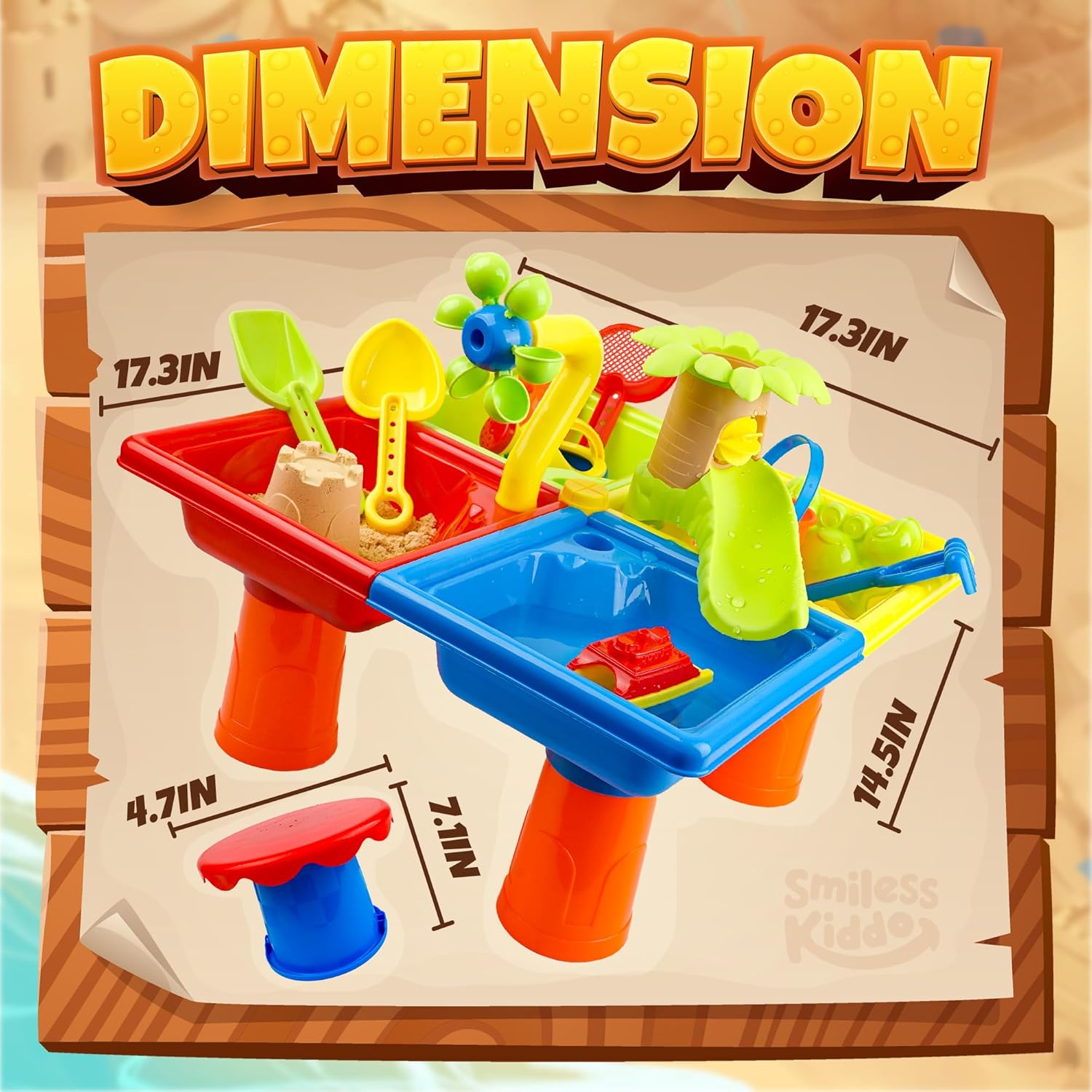25 Pcs Summer Water Table for  – обзор и цена Kids Outdoor Water Toys
