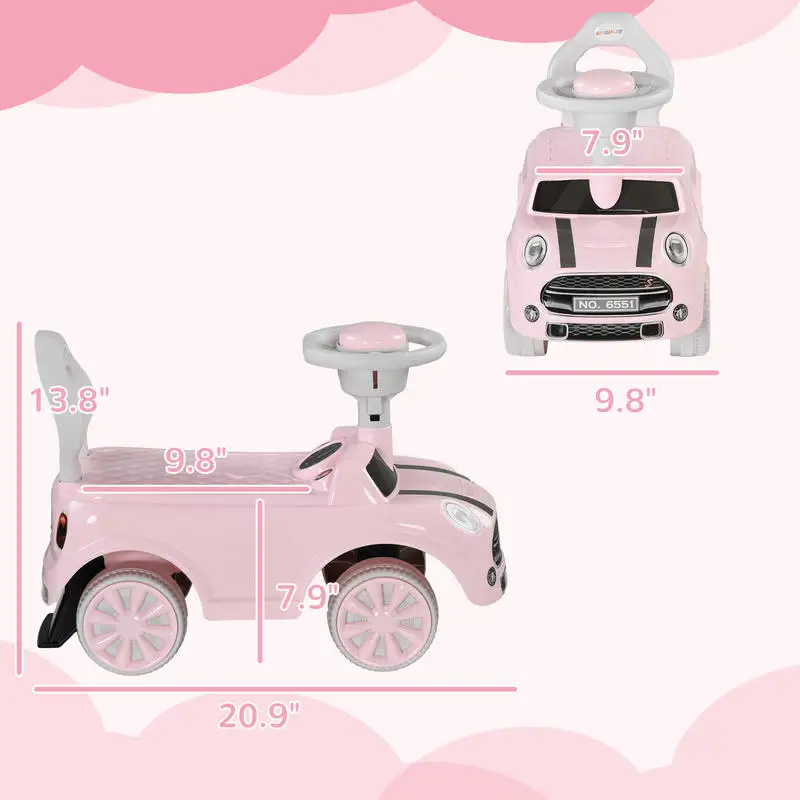 Qaba Foot to Floor Toddler Rid – обзор и цена Ride On Toy Car