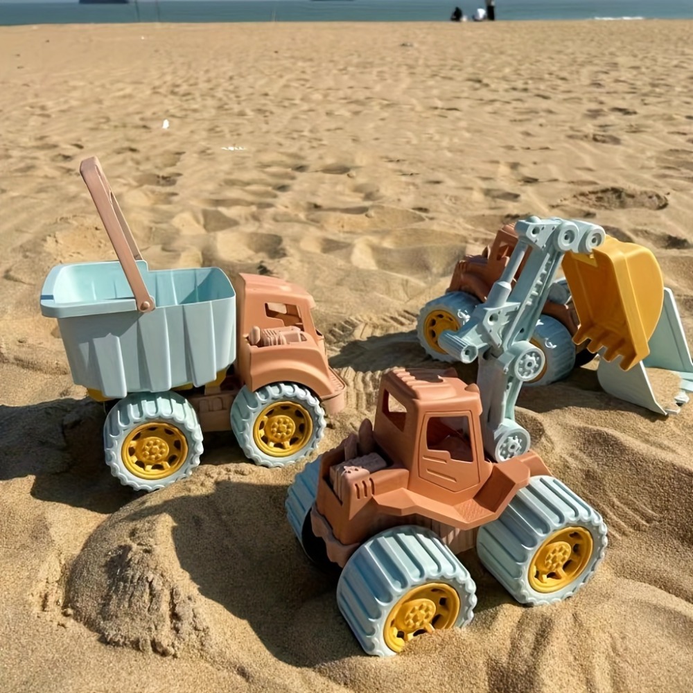 Beach Toys Construction Trucks – обзор и цена Kids Outdoor Water Play