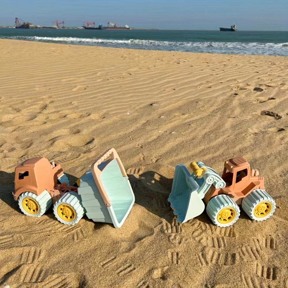 Beach Toys Construction Trucks – обзор и цена Kids Outdoor Water Play