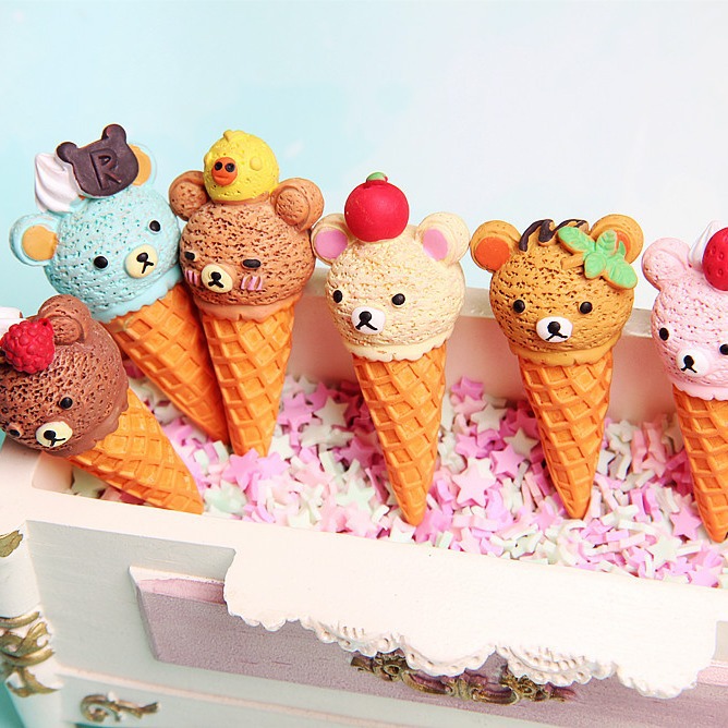 Rilakkuma Ice Cream Action Fig – обзор и цена Kids Outdoor Kitchen Accessories