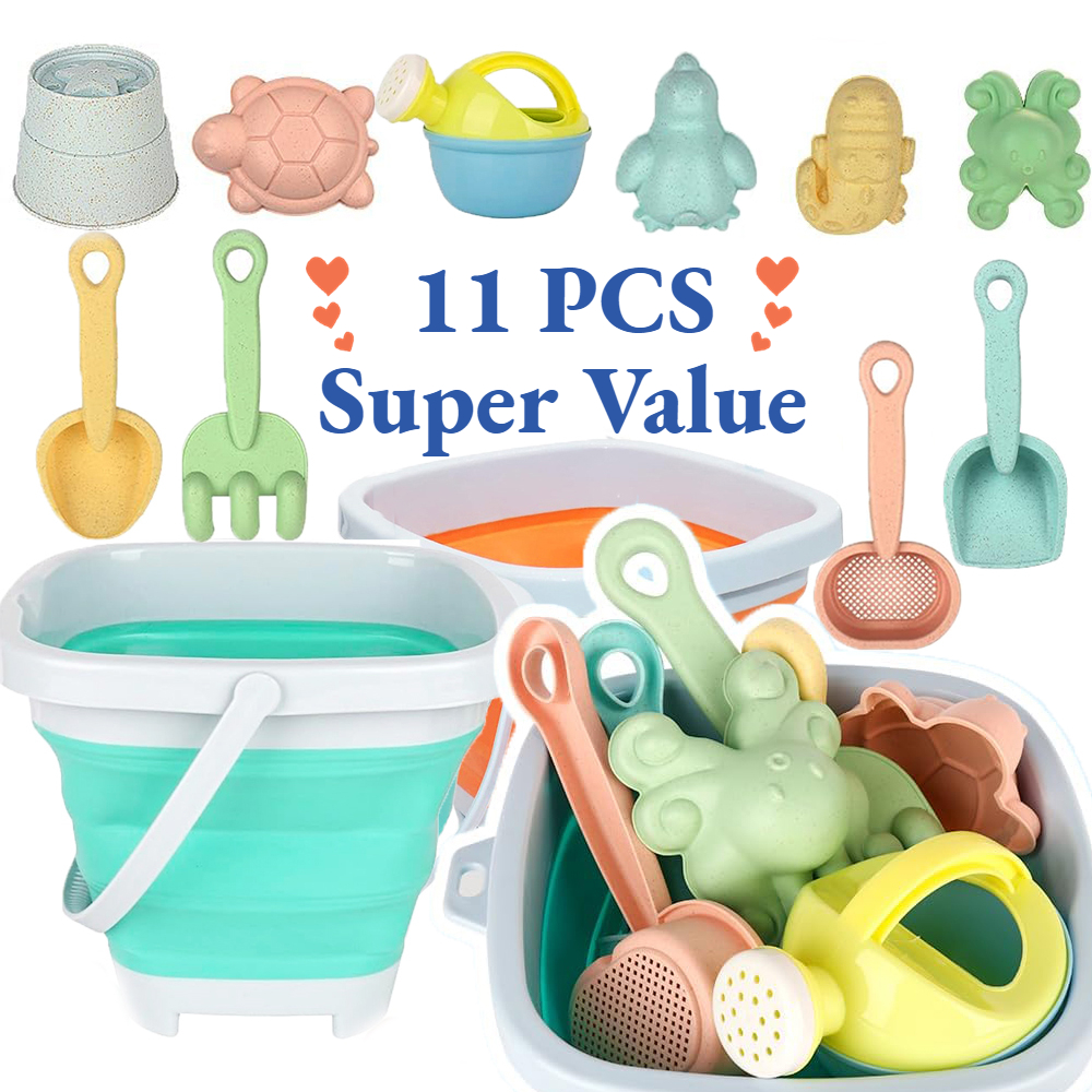 11Pcs Beach Toys Set Gift Pack – обзор и цена Kids Outdoor Water Play