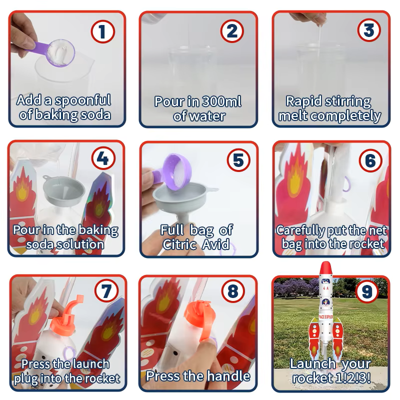 Kids Water Rocket Launcher, ST – обзор и цена Kids Outdoor Water Toys
