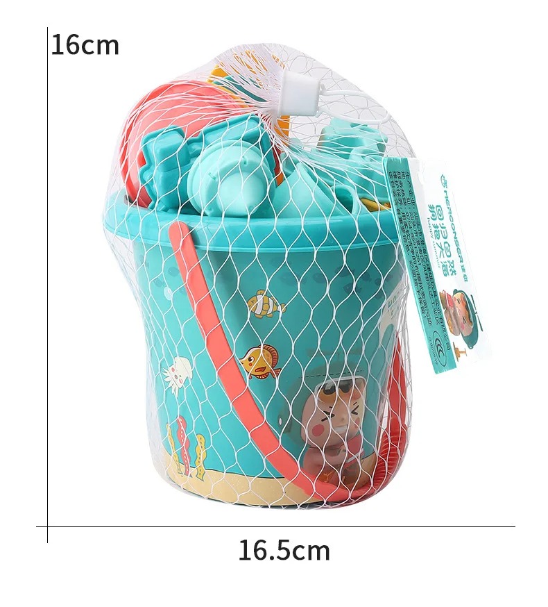 18PCS Beach Toy Set Bucket Sea – обзор и цена Kids Outdoor Water Play