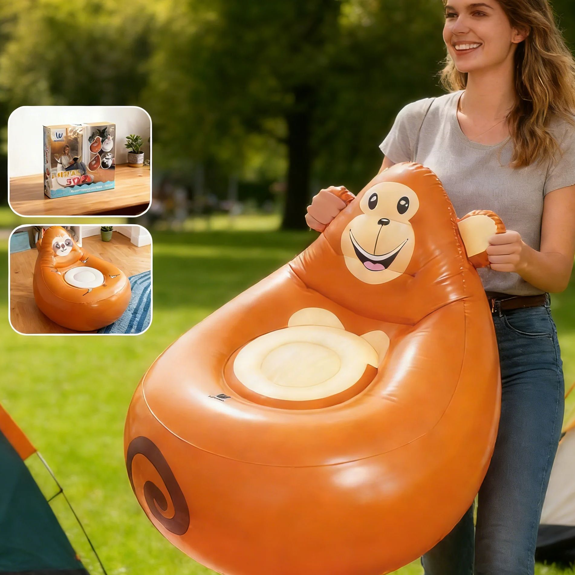 Inflatable Lazy Sofa Kids Cart – обзор и цена Kids Outdoor Lounge Furniture