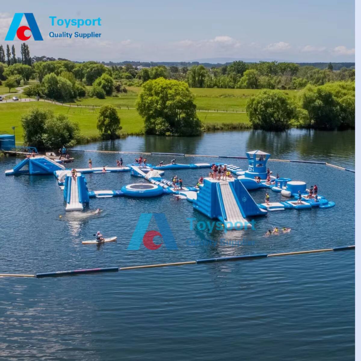 ree Custom Size Aqua Lake Pool – обзор и цена Kids Outdoor Water Park