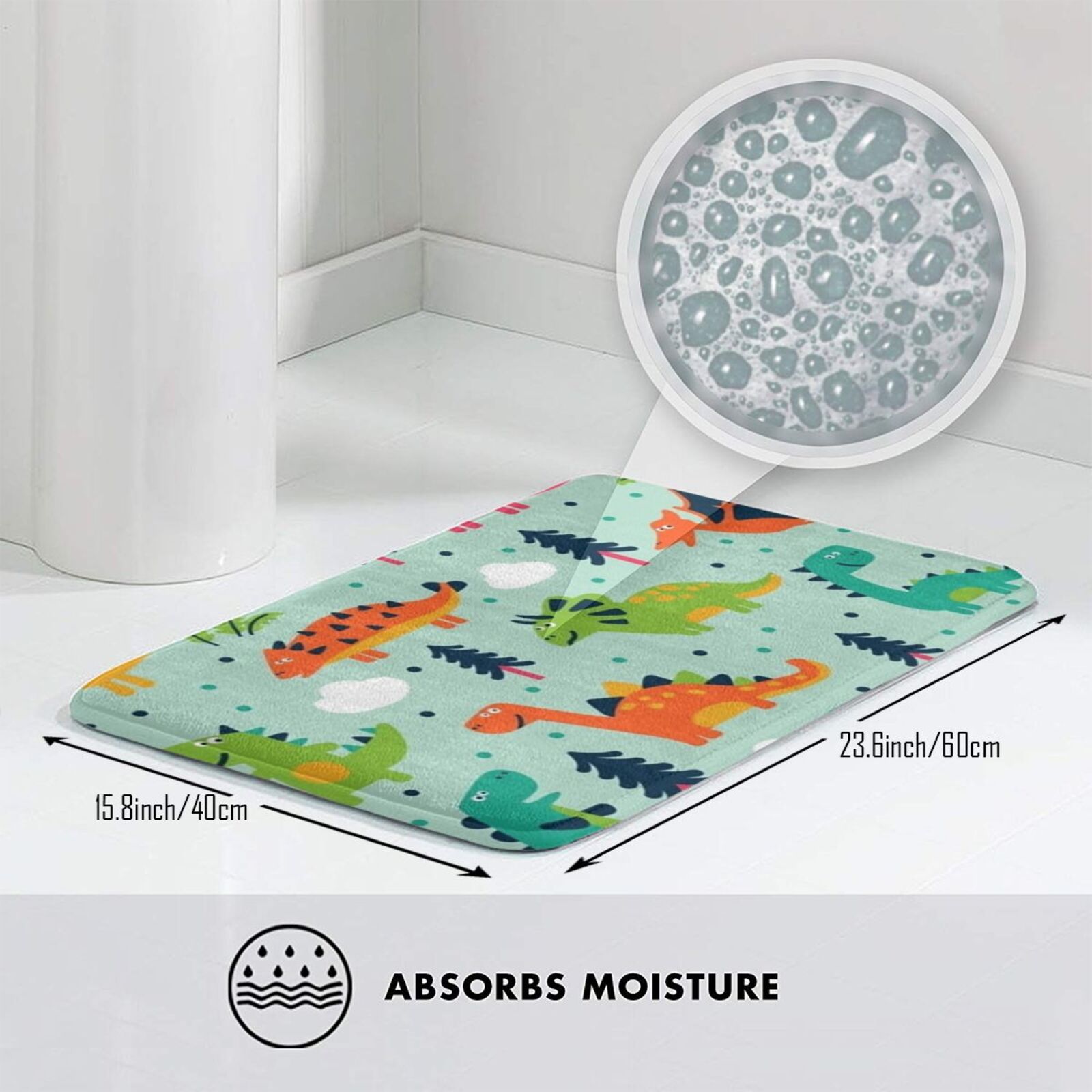 Dino Pattern 2 Soft Non-Slip M – обзор и цена Kids Outdoor Floor Cushions