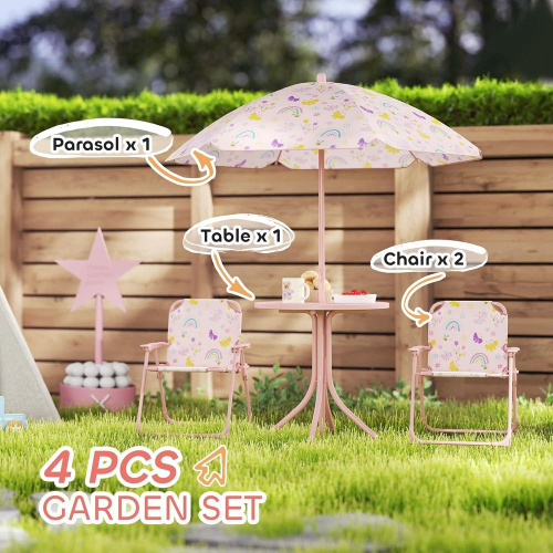 Kids Picnic Table and Chair Se – обзор и цена Kids Outdoor Umbrella For Table