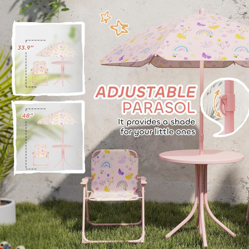 Kids Picnic Table and Chair Se – обзор и цена Kids Outdoor Umbrella For Table