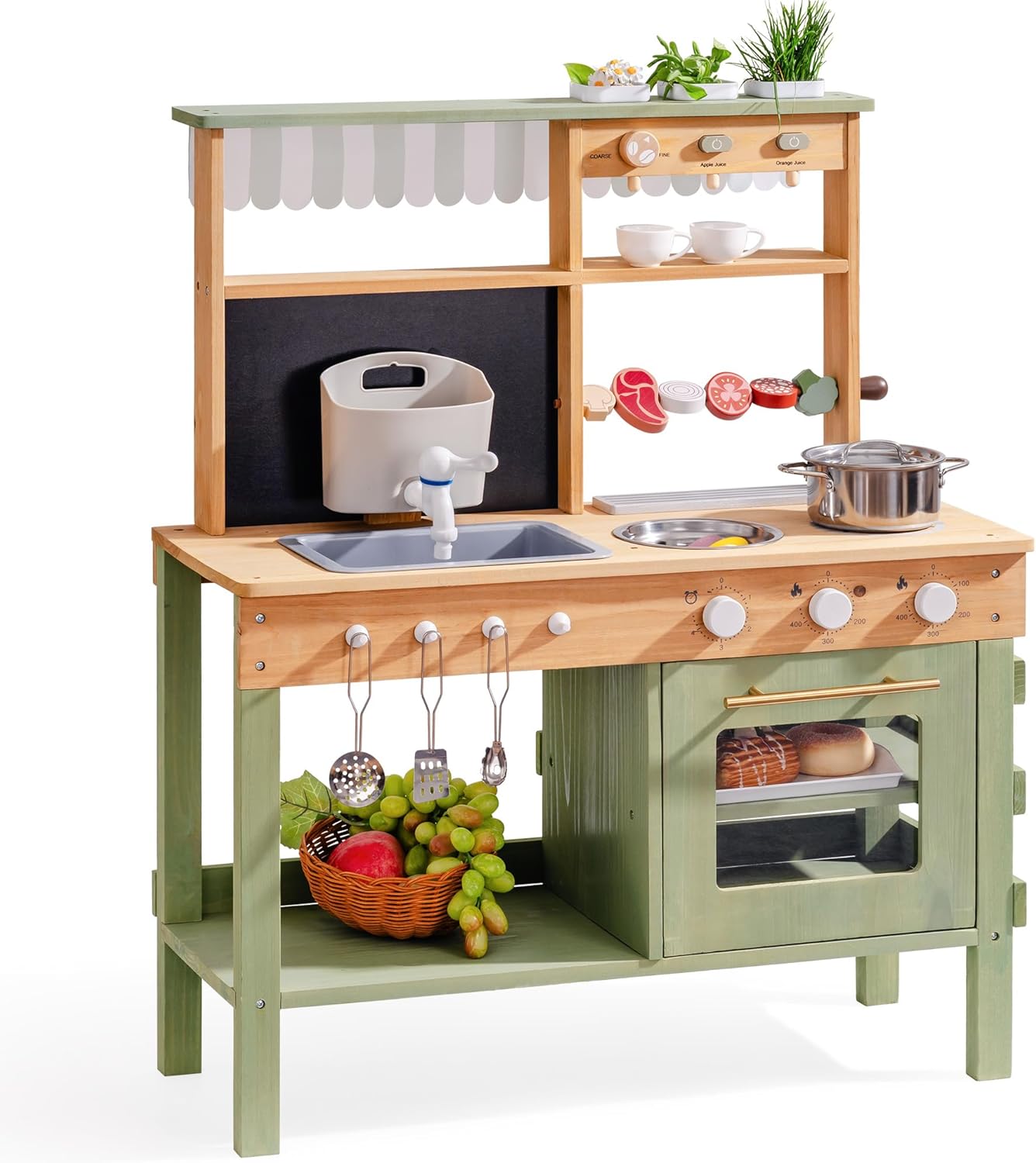 Wooden Mud Kitchen for Kids, O – обзор и цена Kids Outdoor Sink