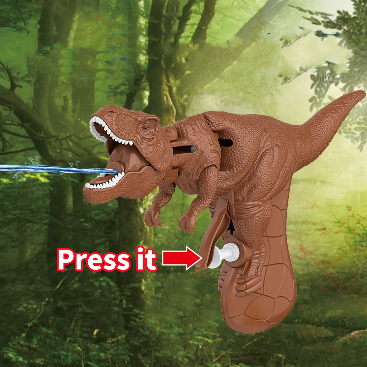 Dinosaur Water Gun Toy Mouth O – обзор и цена Kids Outdoor Water Park