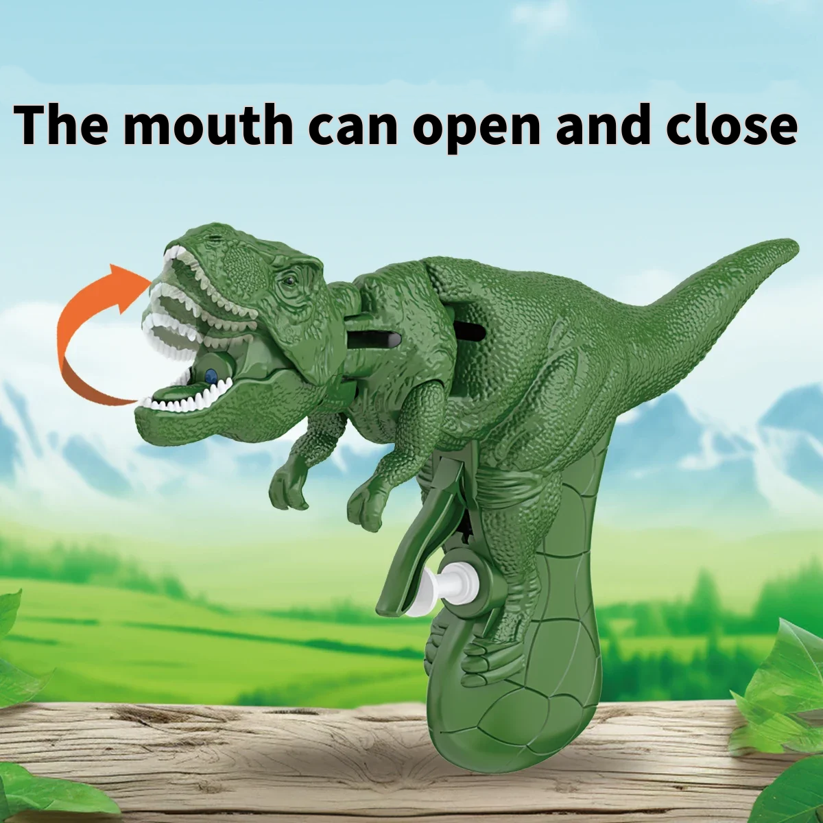 Dinosaur Water Gun Toy Mouth O – обзор и цена Kids Outdoor Water Park