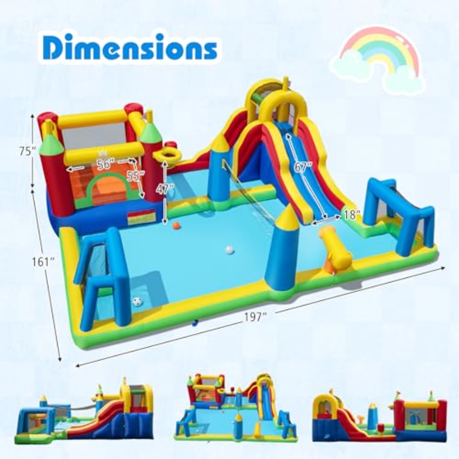 Backyard and indoor outdoor in – обзор и цена Kids Outdoor Water Park