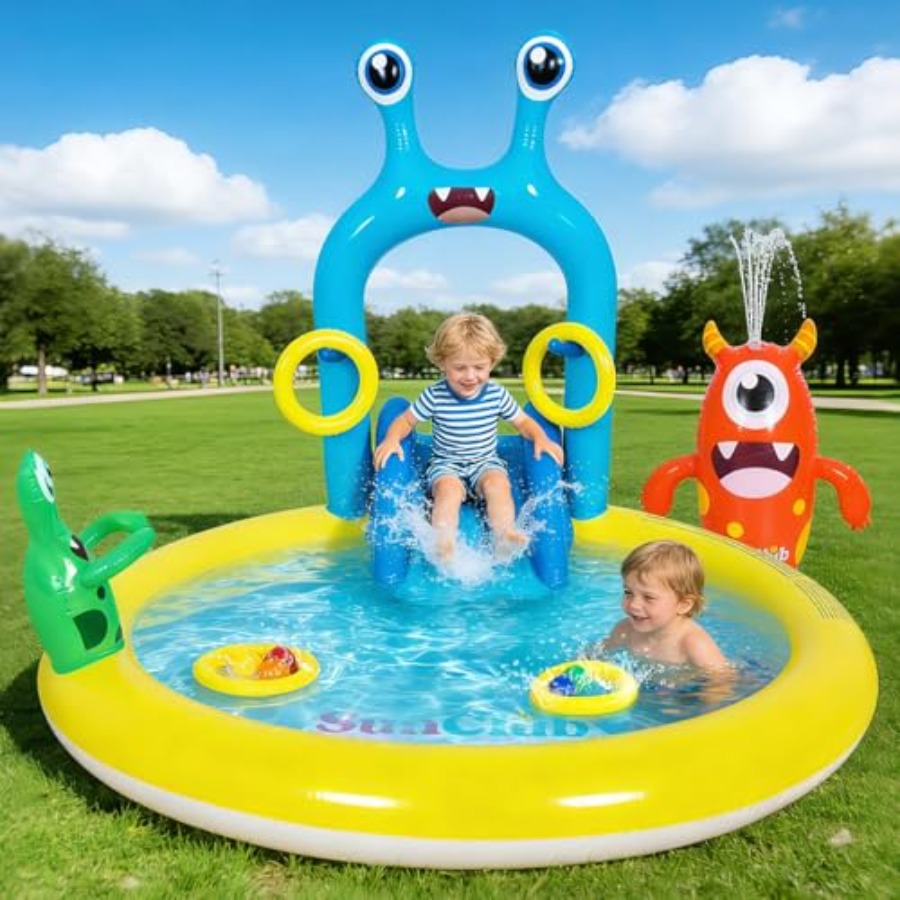 Inflatable Splash Pad for - Mo – обзор и цена Sprinkler Splash Pad