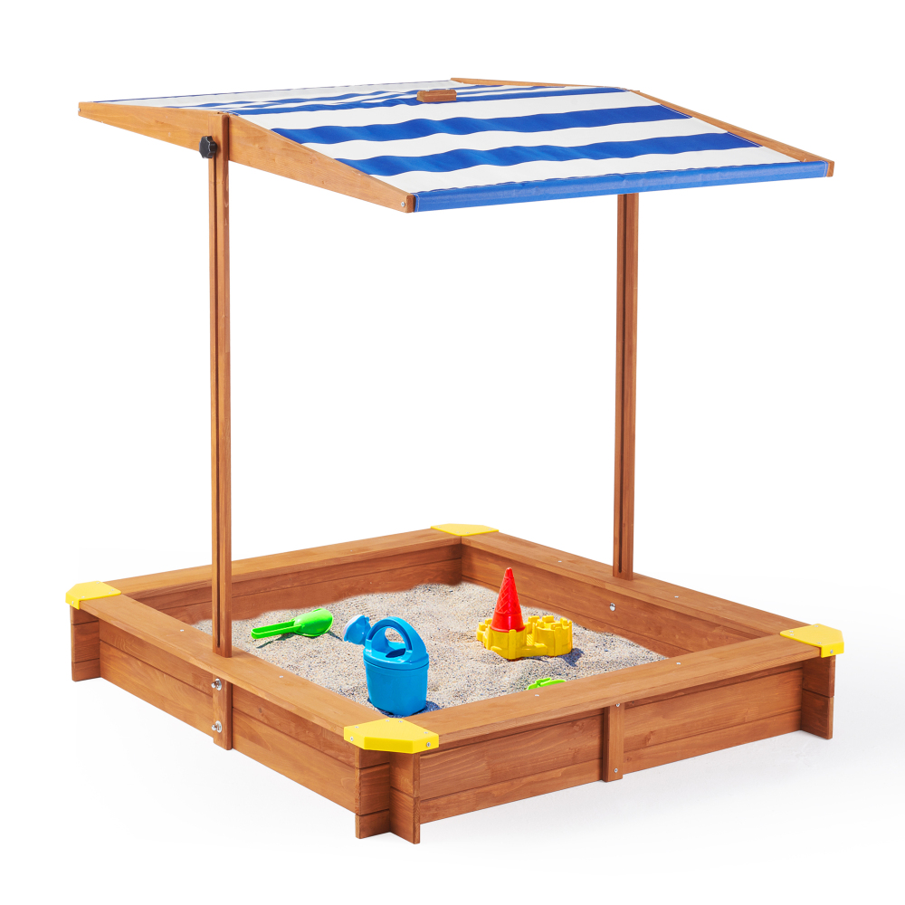 Wooden Kids Picnic Table, Sand – обзор и цена Kids Outdoor Umbrella For Table