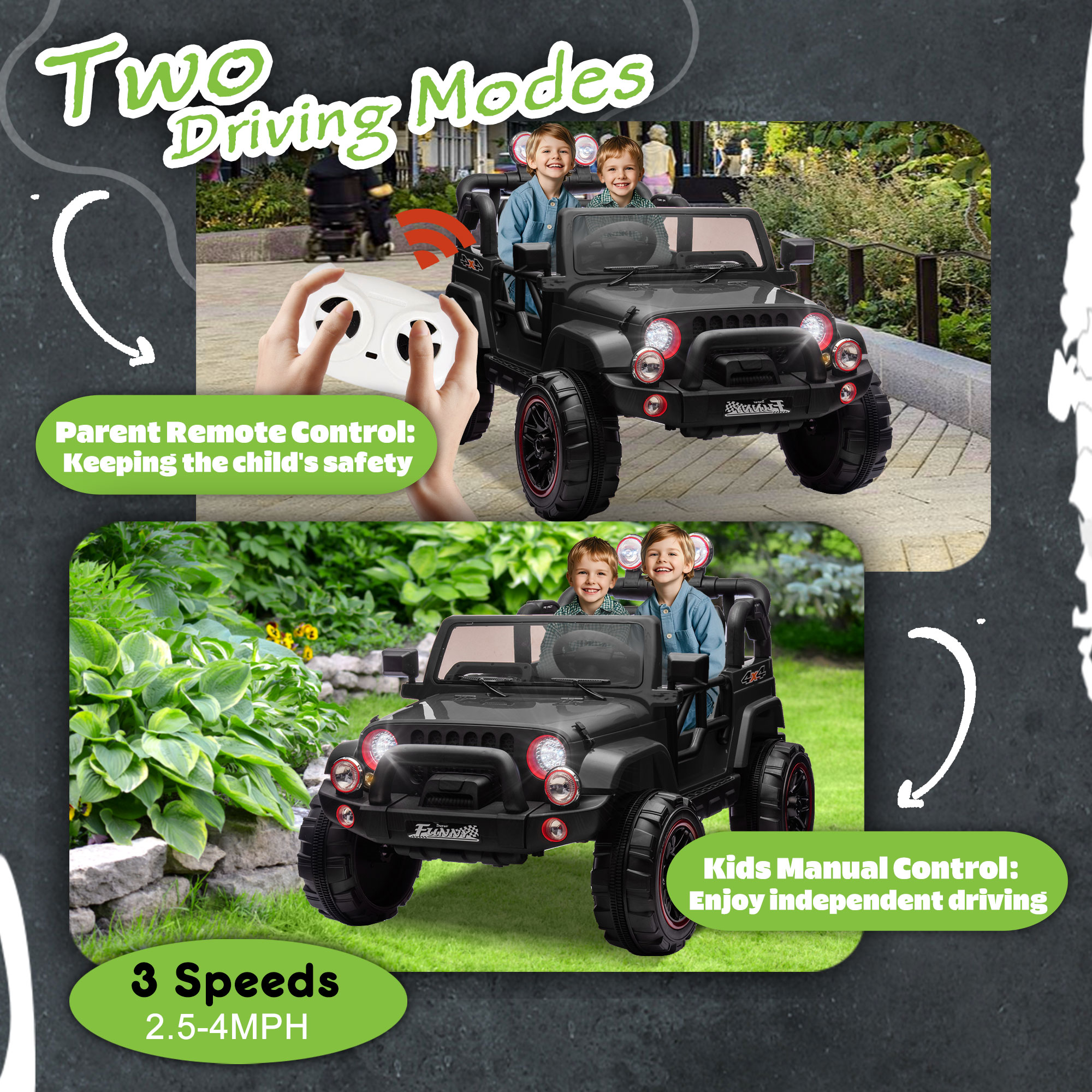 Kids Electric Ride On Toy 24V  – обзор и цена Ride On Toy Car