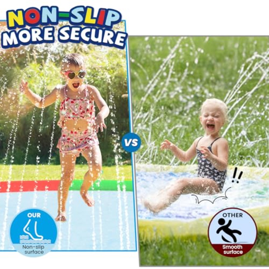 10.5 FT Large Splash Pad for A – обзор и цена Sprinkler Splash Pad