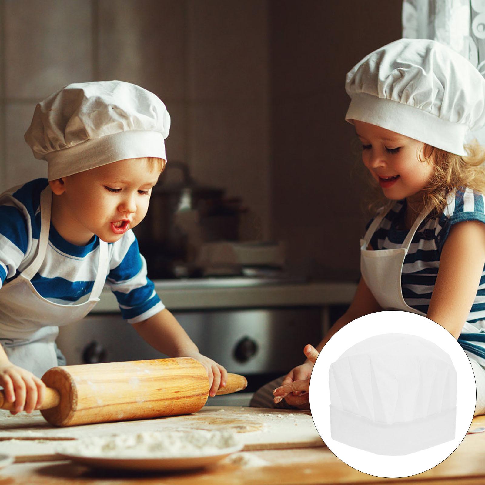20pcs Children Disposable Chef – обзор и цена Kids Outdoor Kitchen Accessories