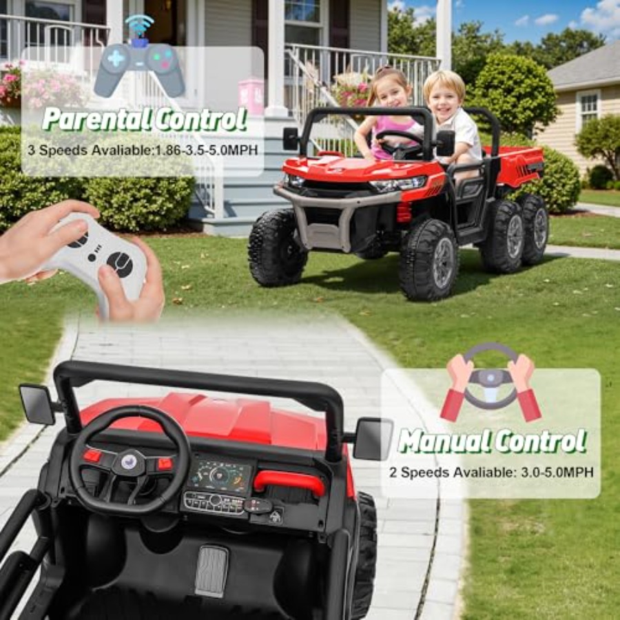 Outdoor electric UTV ride-on d – обзор и цена Kids Outdoor Dump Truck