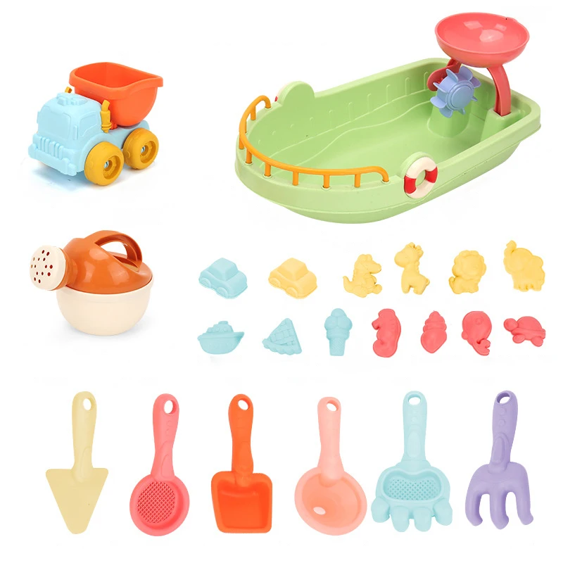 Beach Sand Toys Set Dump Truck – обзор и цена Kids Outdoor Dump Truck