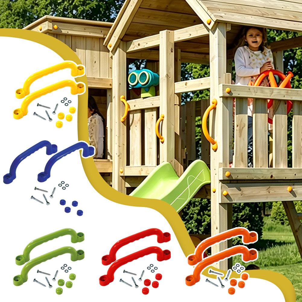 Playground Safety Handles For  – обзор и цена Kids Outdoor Playhouse