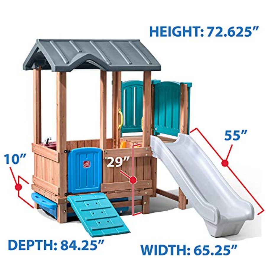 Woodland Adventure Playhouse & – обзор и цена Kids Outdoor Playhouse