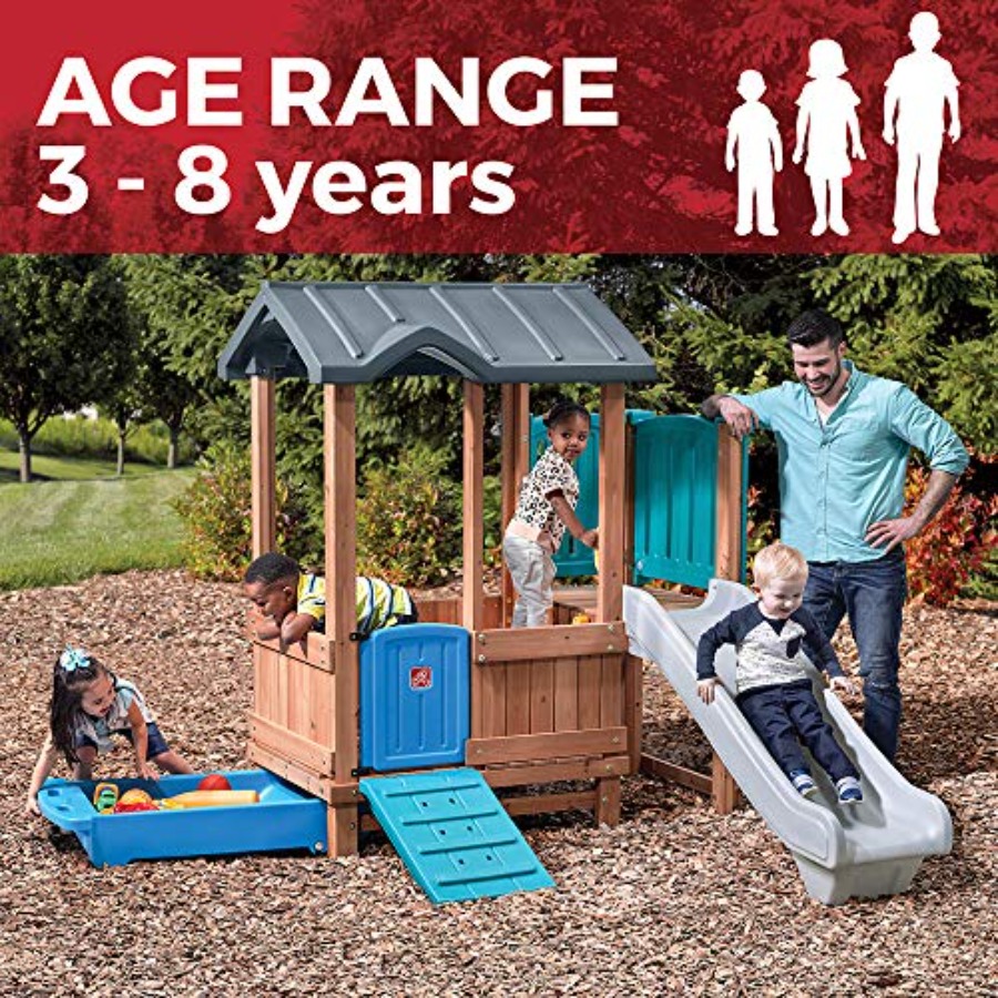 Woodland Adventure Playhouse & – обзор и цена Kids Outdoor Playhouse