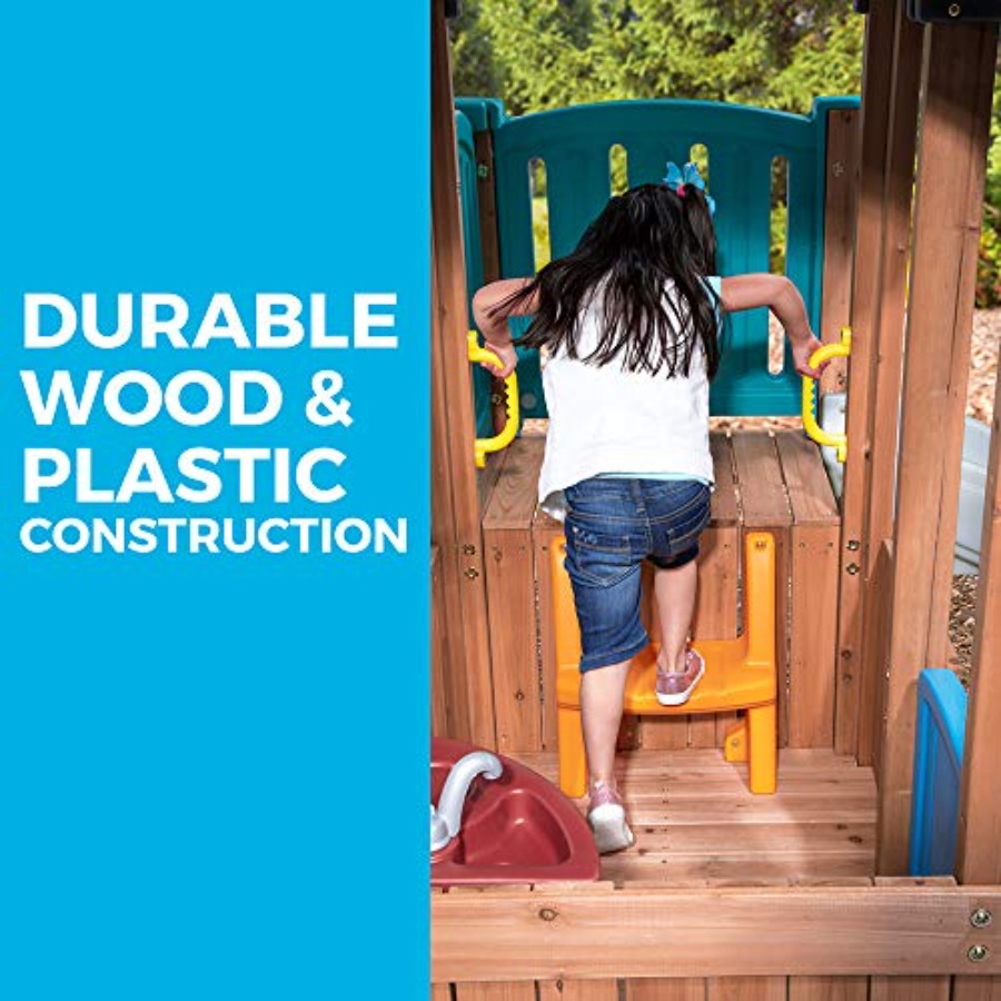 Woodland Adventure Playhouse & – обзор и цена Kids Outdoor Playhouse