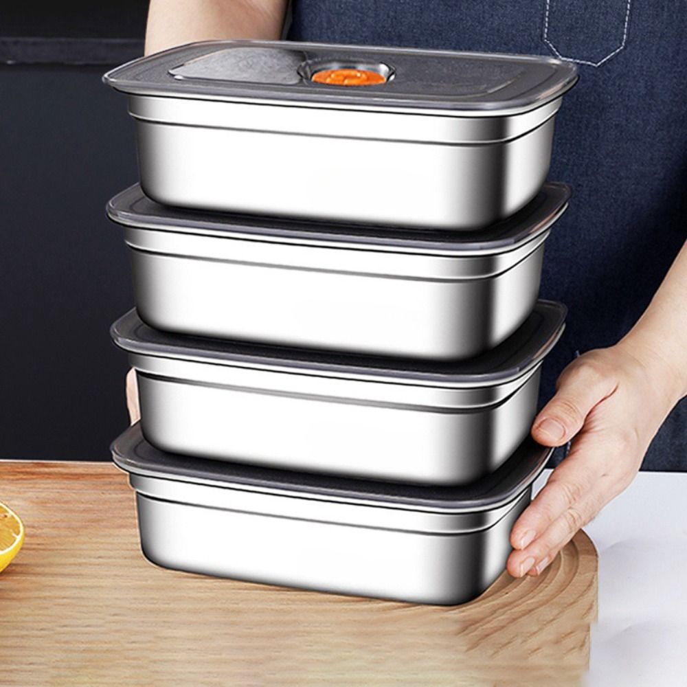 Stainless Steel Lunch Box Bent – обзор и цена Kids Outdoor Kitchen Accessories