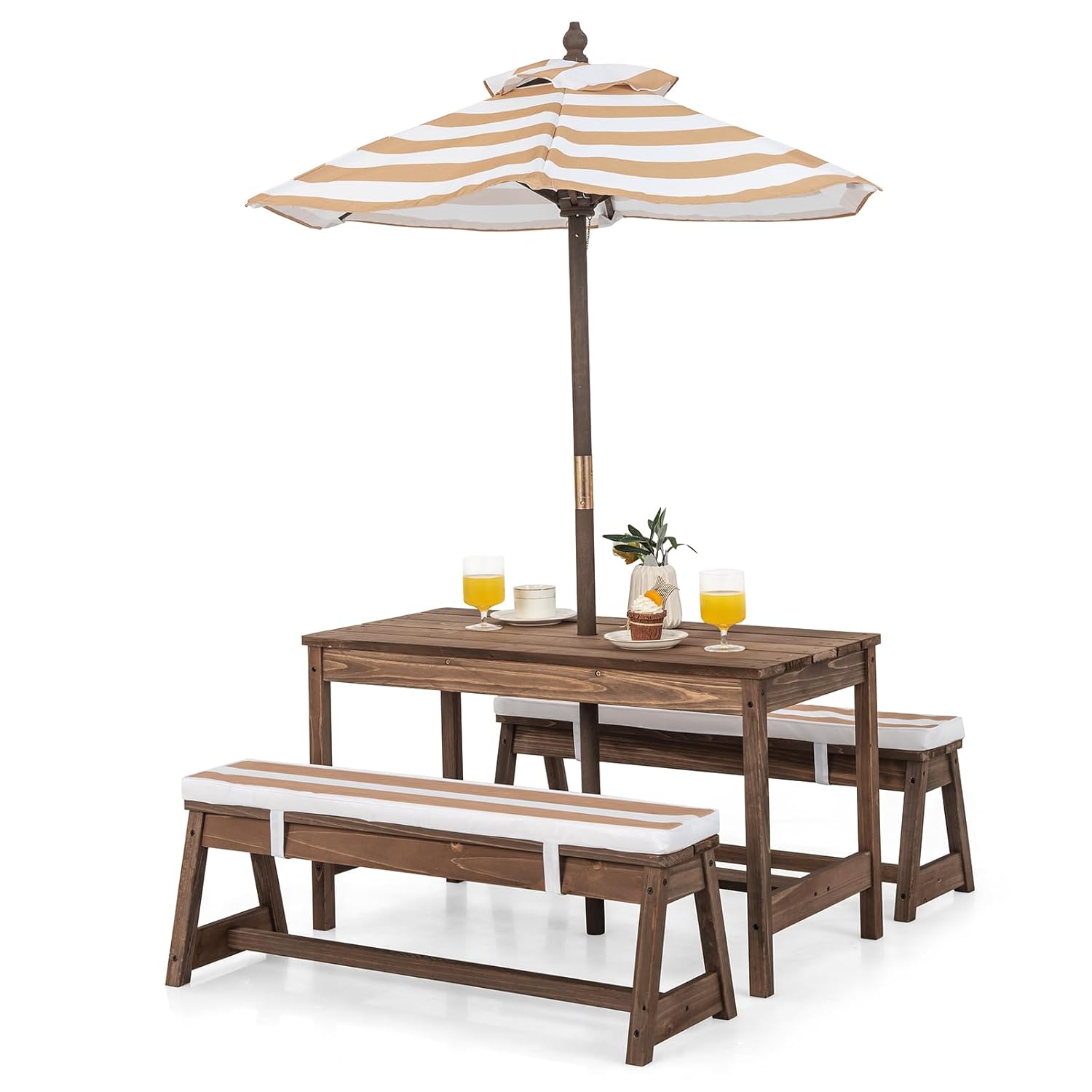 Kids Picnic Table, Outdoor Woo – обзор и цена Kids Outdoor Umbrella For Table