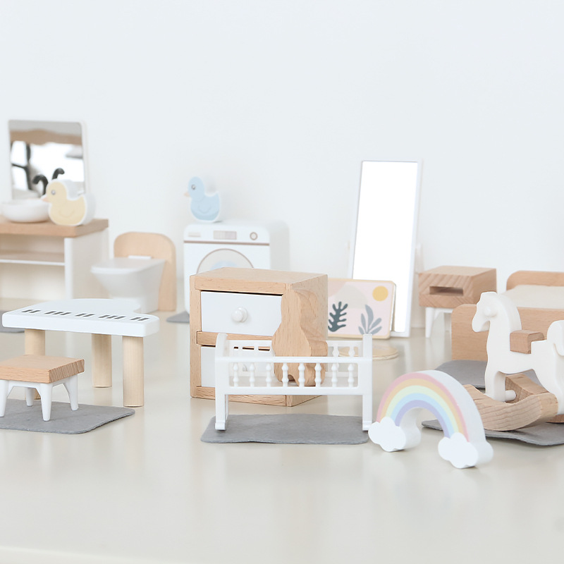 Modern dollhouse furniture kit – обзор и цена Kids Outdoor Kitchen Accessories
