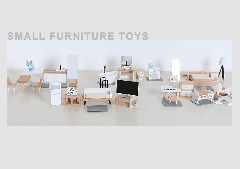 Modern dollhouse furniture kit – обзор и цена Kids Outdoor Kitchen Accessories